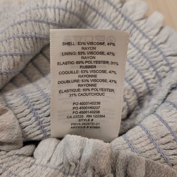 WILFRED | Aritzia Smocked Blouse Crop Top | Sz. XS - Picture 8 of 9